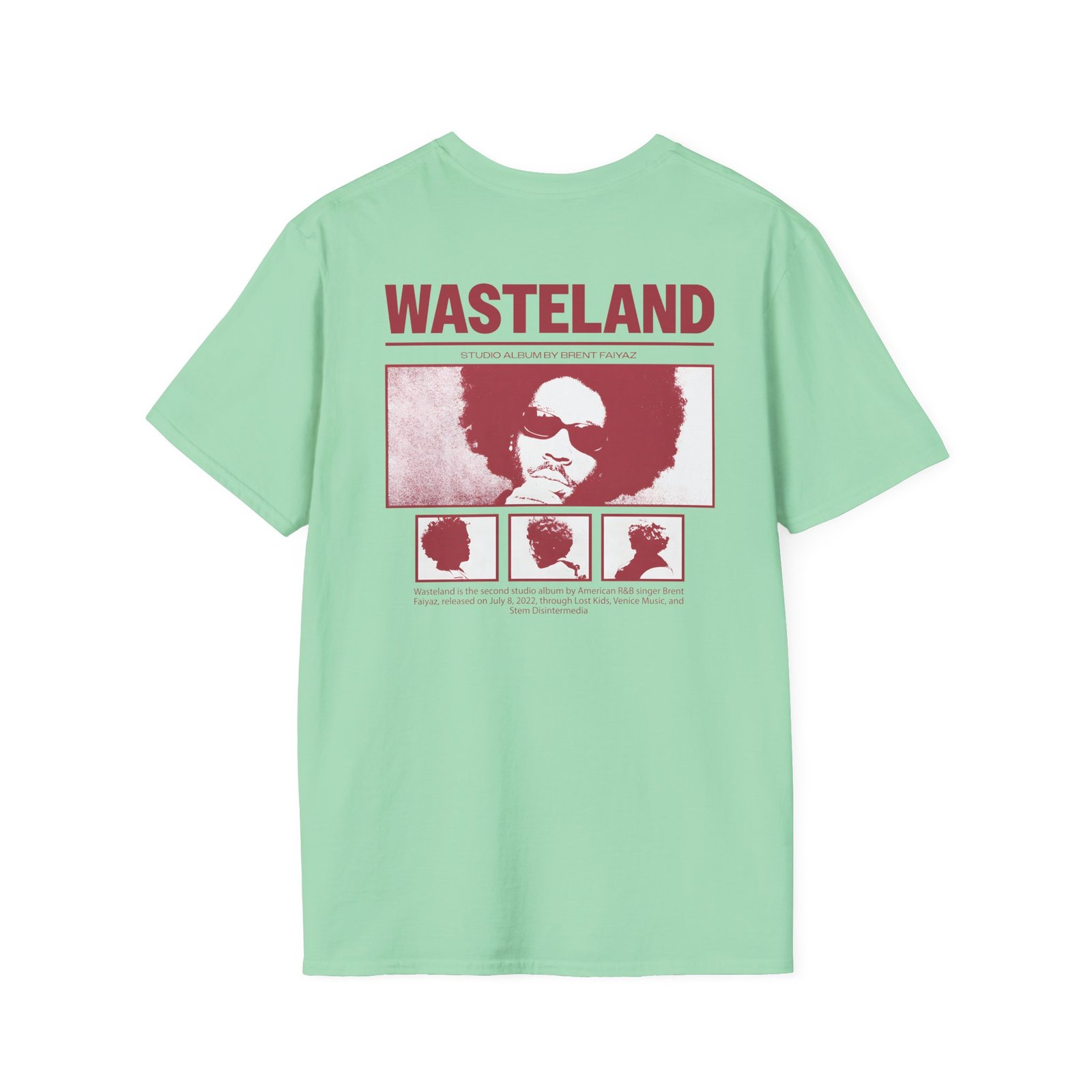 Brent Faiyaz Wasteland Unisex Softstyle T-Shirt