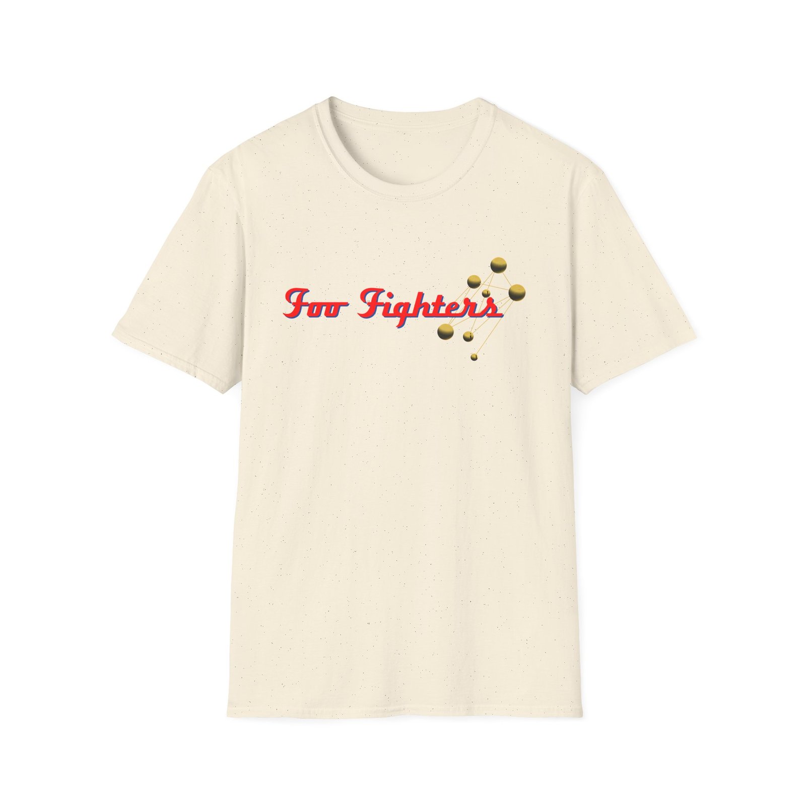 Foo Fighters Molecules Unisex Softstyle T-Shirt