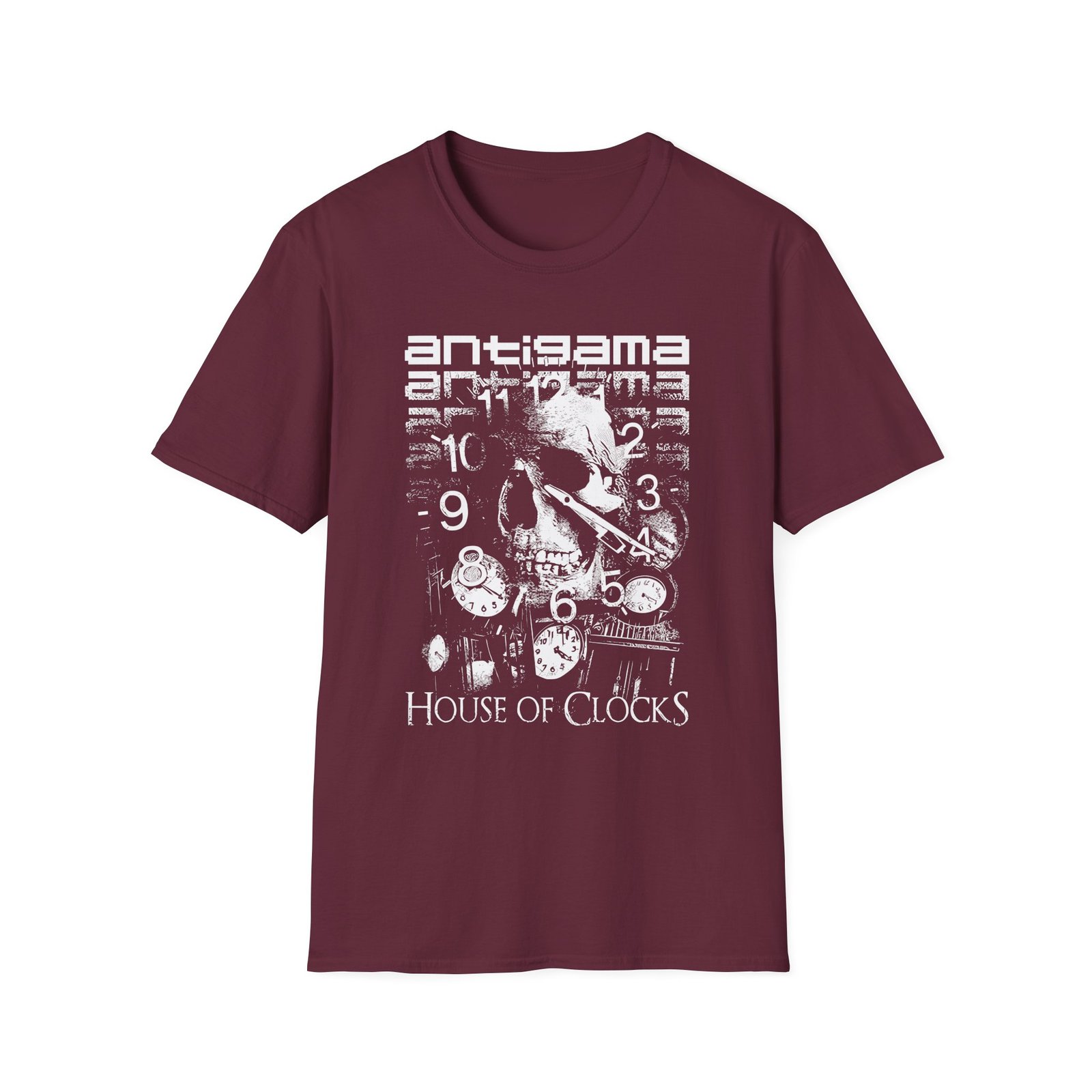 Antigama House Of Clocks Unisex Softstyle T-Shirt