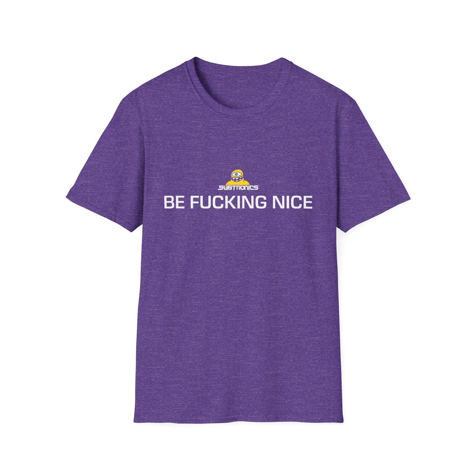 Subtronics Be F*cking Nice Unisex Softstyle T-Shirt