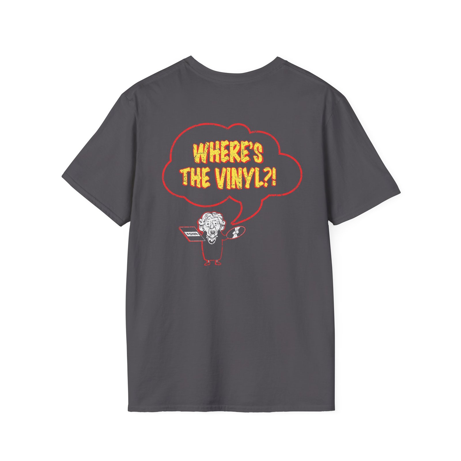 Tool Where's The Vinyl Unisex Softstyle T-Shirt