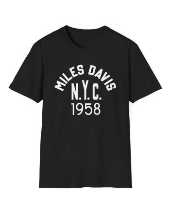 Miles Davis 1958 Unisex Softstyle T-Shirt