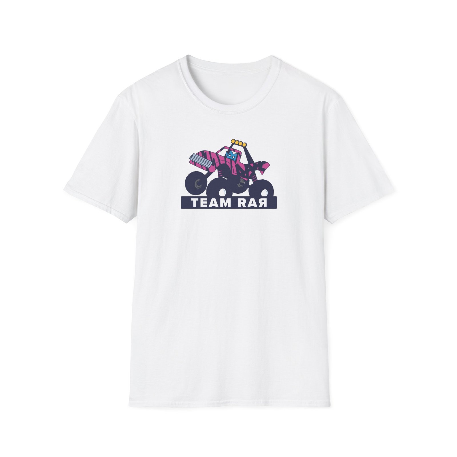 Team Rar Monster Truck Unisex Softstyle T-Shirt