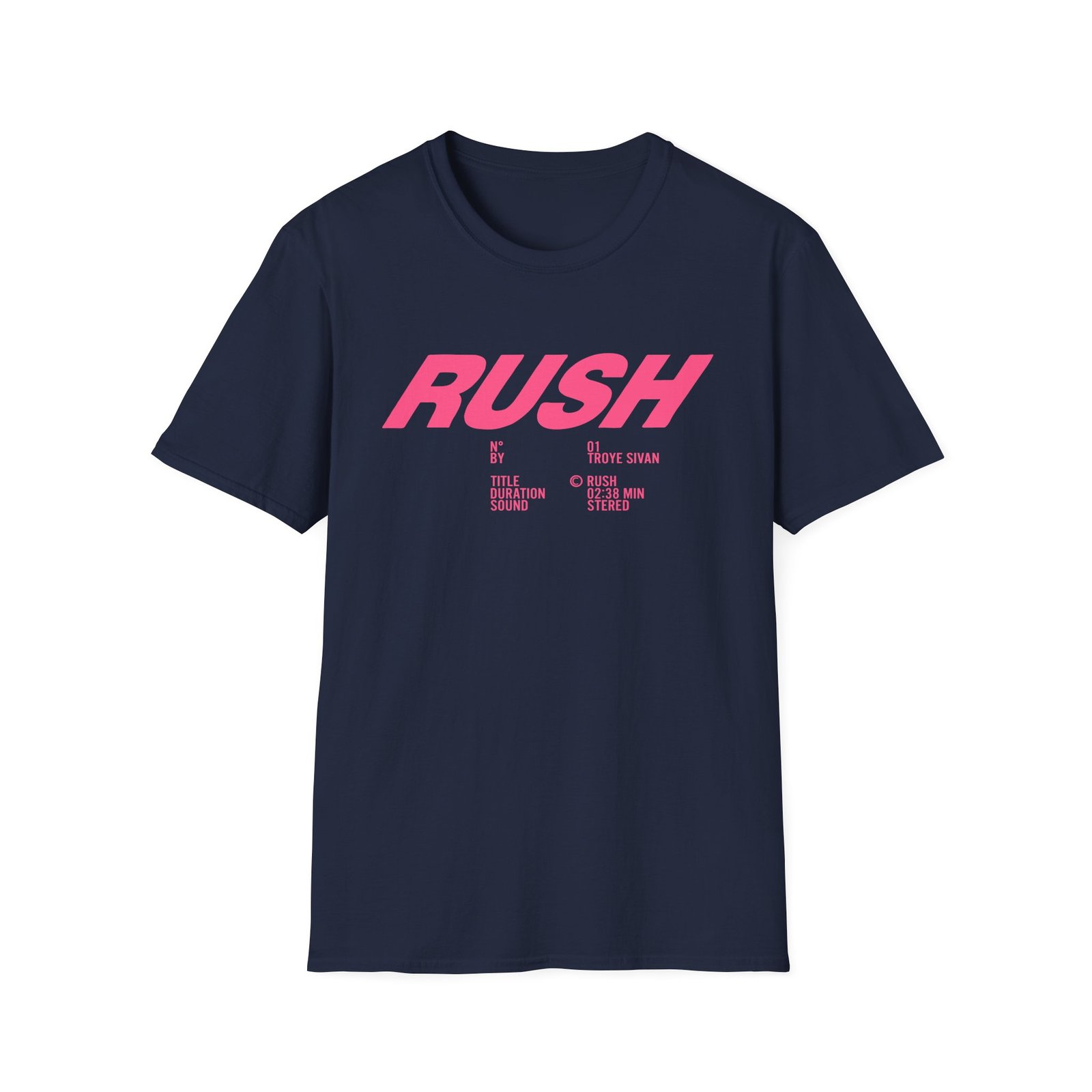 Troye Sivan Rush Unisex Softstyle T-Shirt
