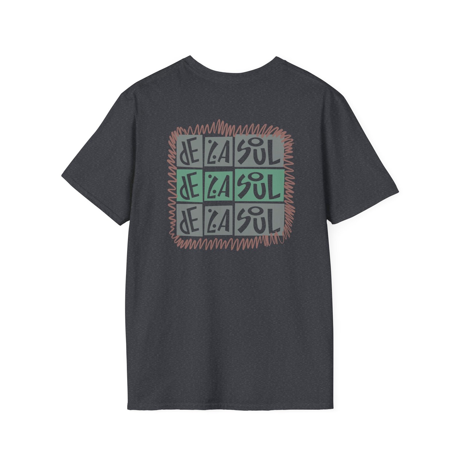 De La Soul Repeating Logo Unisex Softstyle T-Shirt