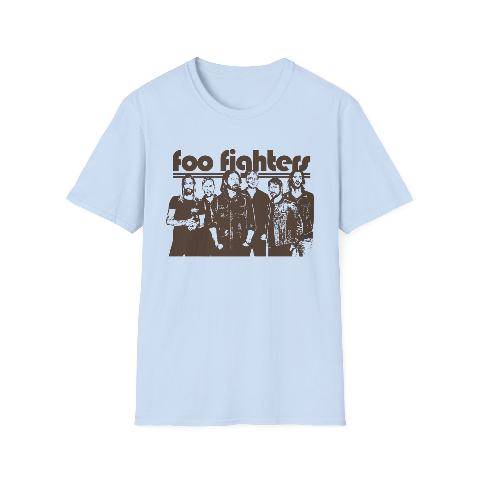 Foo Fighters Retro Vibes Unisex Softstyle T-Shirt