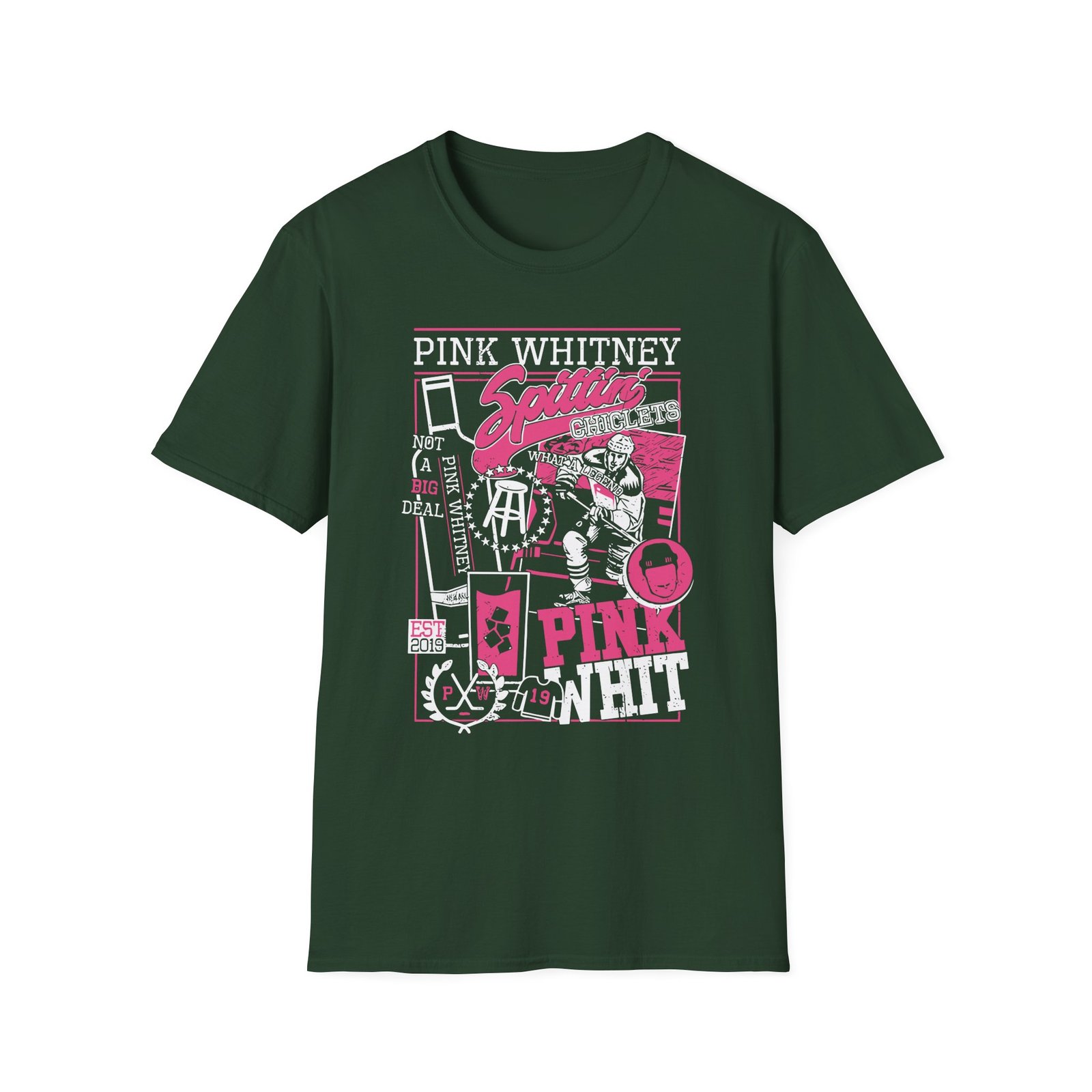 Spittin Chiclets Pink Whitney Unisex Softstyle T-Shirt