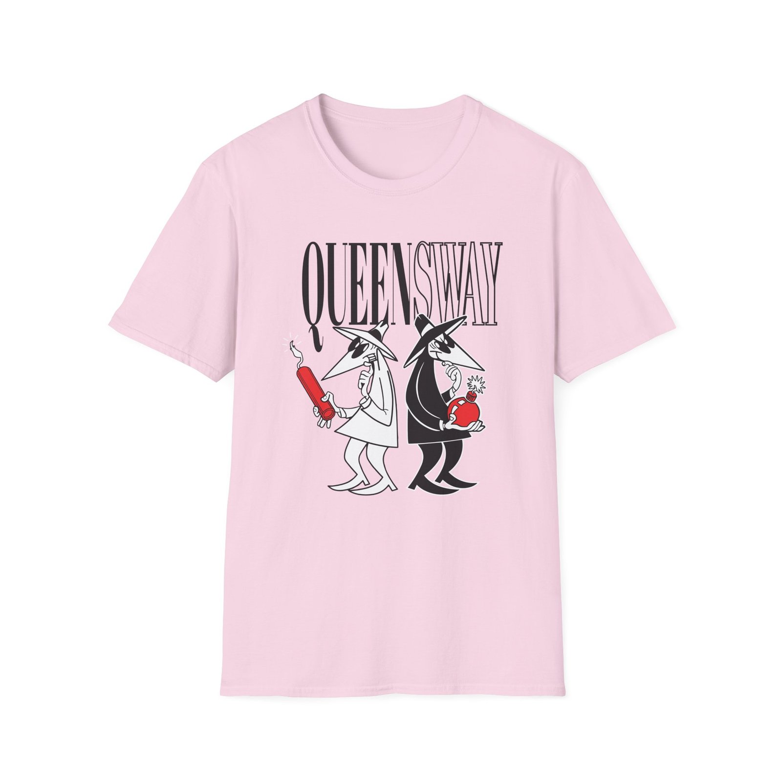 Queensway Spy Vs Spy Unisex Softstyle T-Shirt