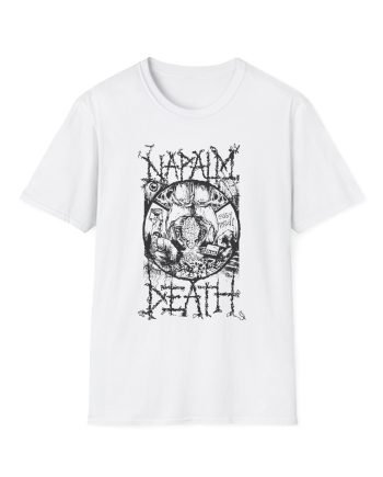 Napalm Death Poverty Unisex Softstyle T-Shirt