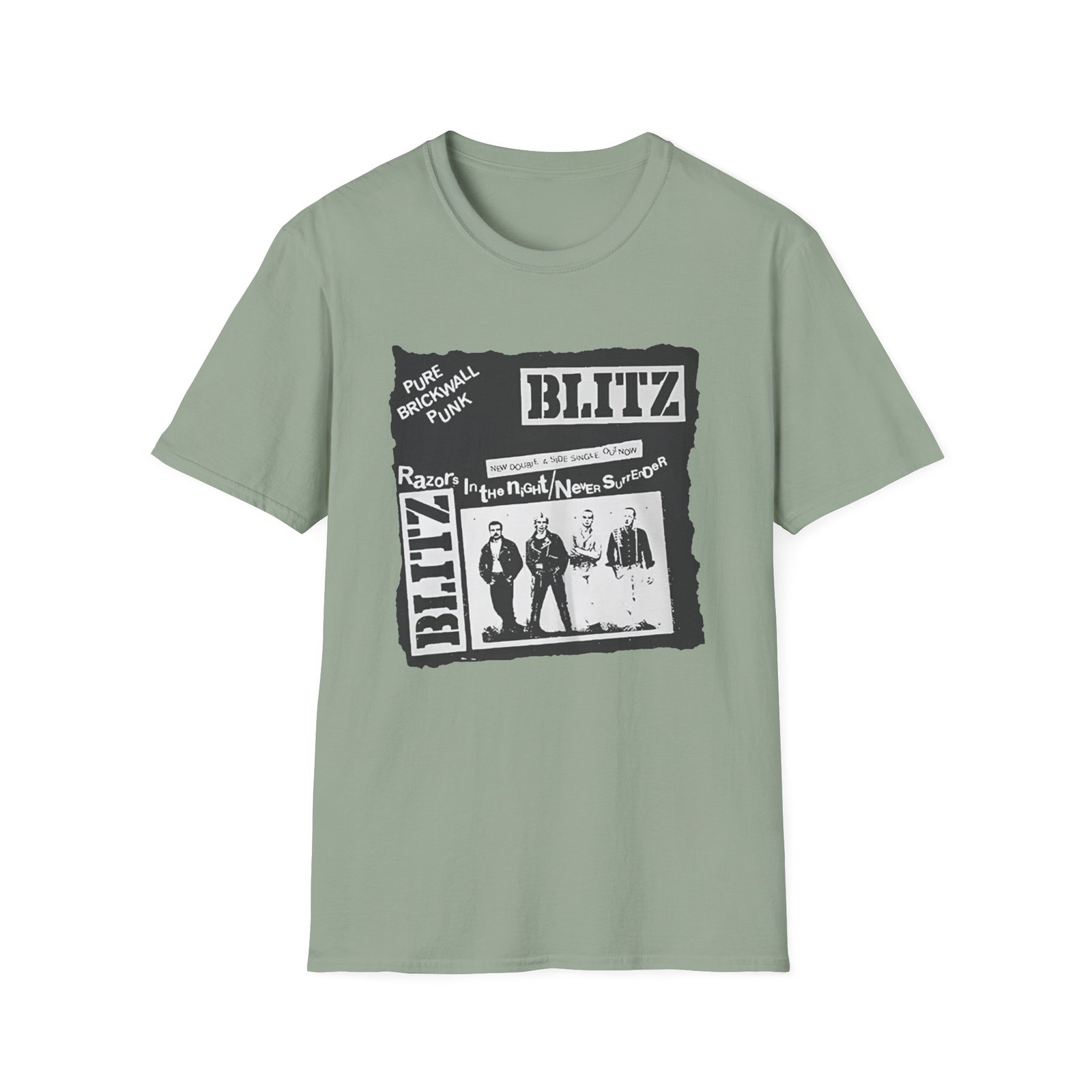 Blitz Pure Brick Wall Unisex Softstyle T-Shirt