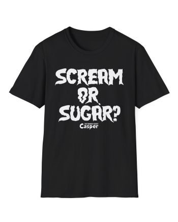 Casper the Friendly Ghost Scream or Sugar Unisex Softstyle T-Shirt