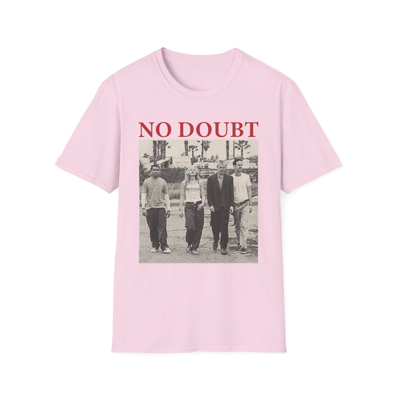 No Doubt Group Photo Unisex Softstyle T-Shirt