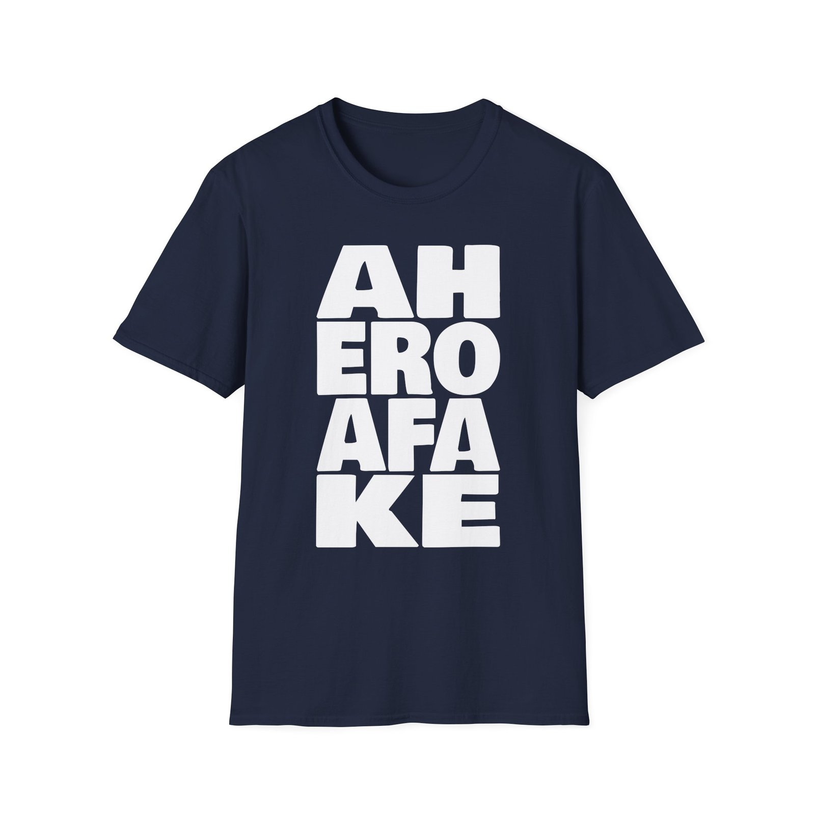 A Hero a Fake Unisex Softstyle T-Shirt