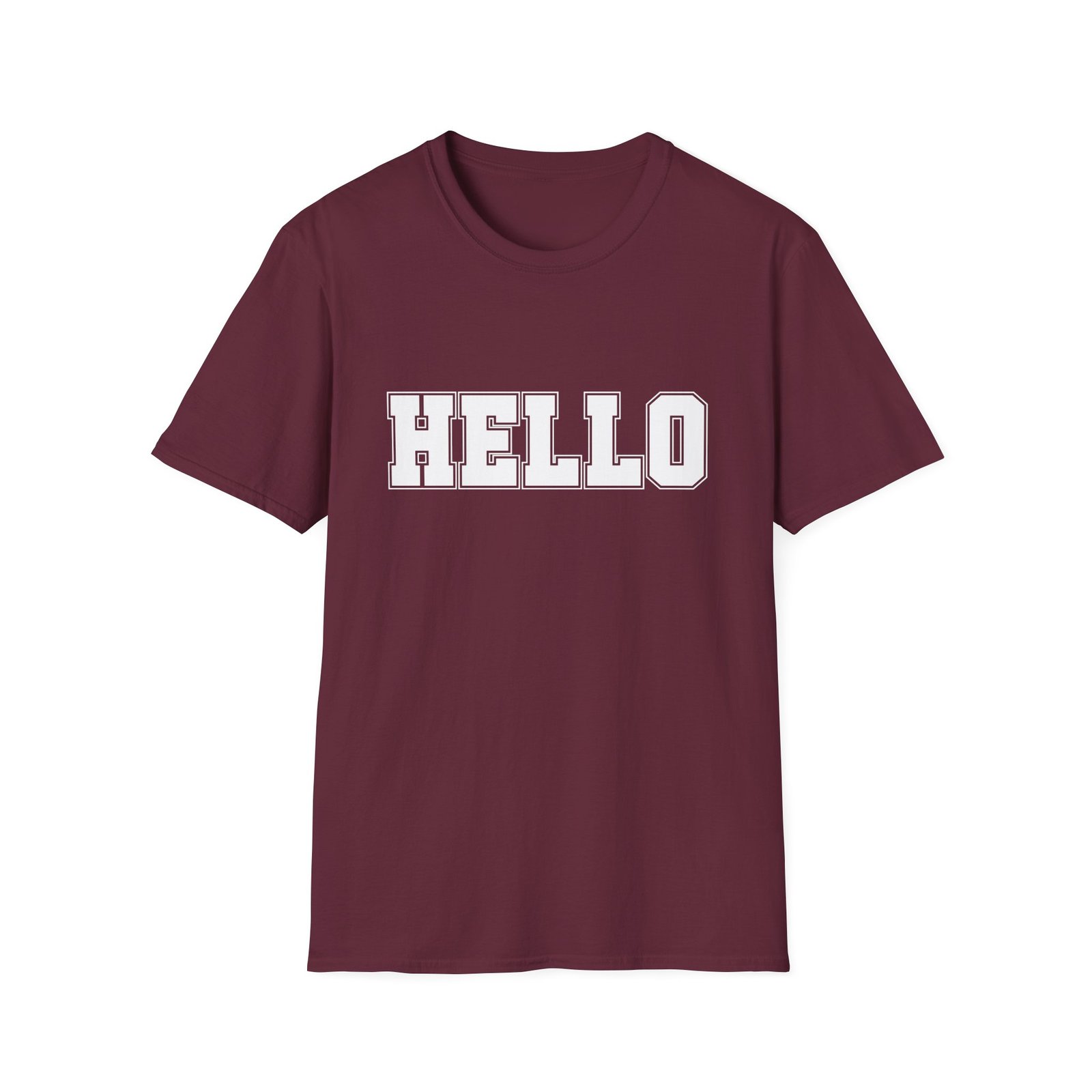 Shubble hello Unisex Softstyle T-Shirt