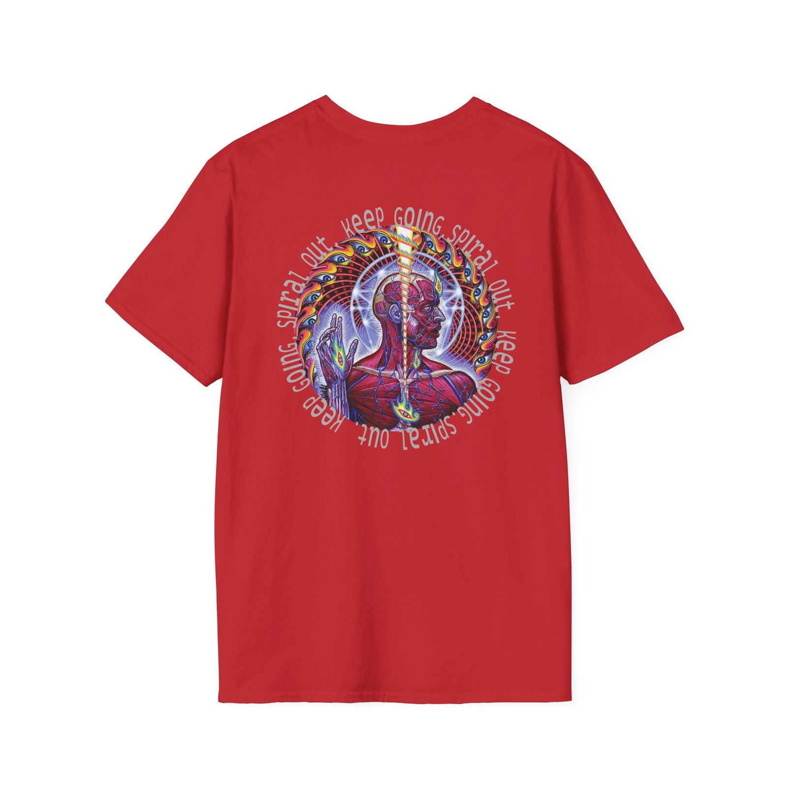 Tool Lateralus Spiral Out Unisex Softstyle T-Shirt