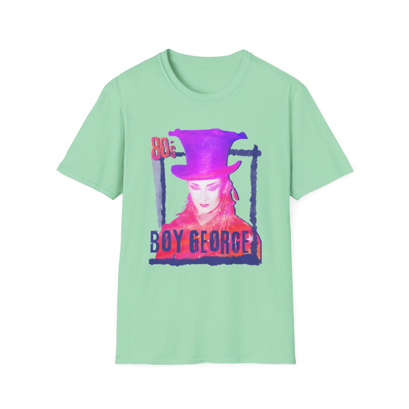 Boy George 80's Boy George Unisex Softstyle T-Shirt