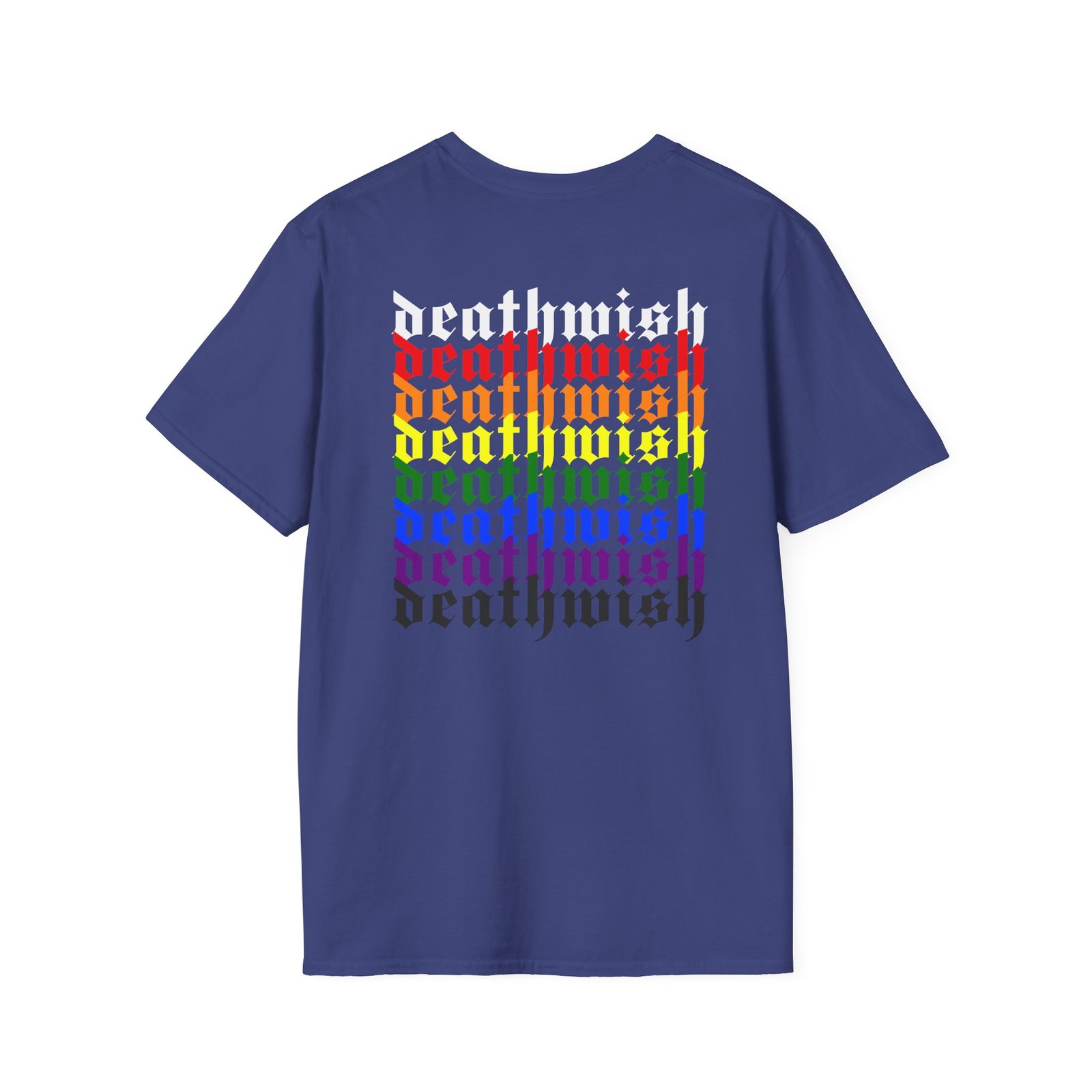 Deathwish Pride unisex softstyle t-shirt