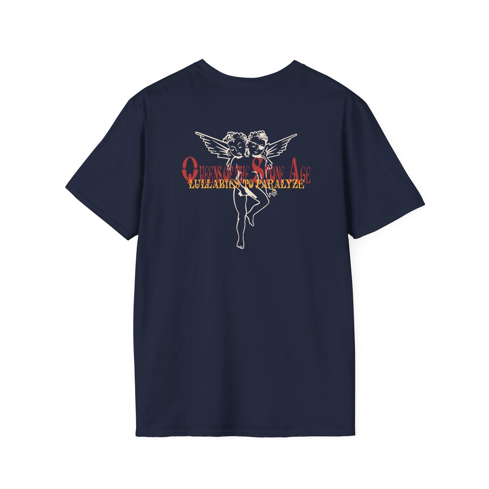 Queens of the Stone Age Lullabies to Paralyze Cherub Unisex Softstyle T-Shirt