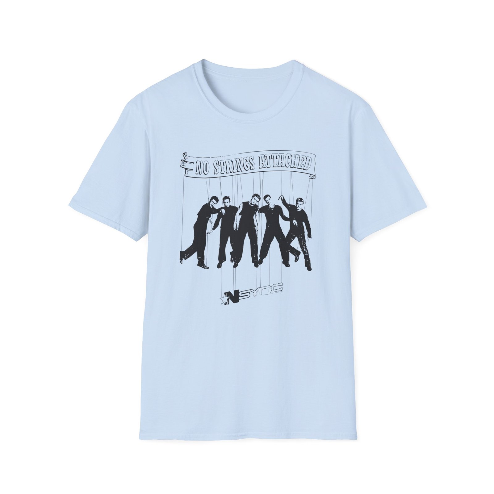 Nsync No Strings Attached Marionette Unisex Softstyle T-Shirt