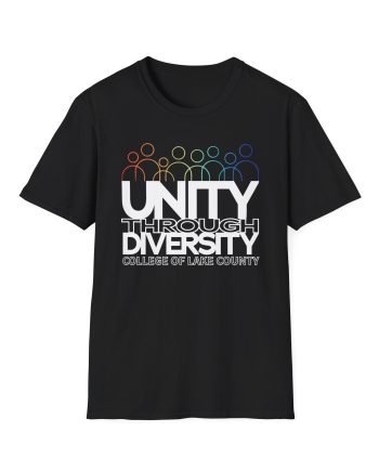 College Lake County Rainbow Equality Unisex Softstyle T-Shirt