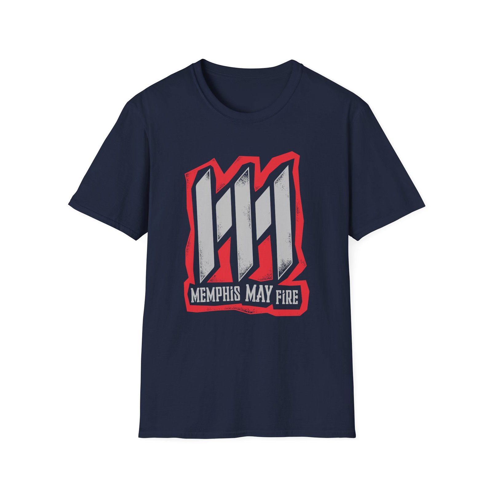 Memphis May Fire Punk M Unisex Softstyle T-Shirt
