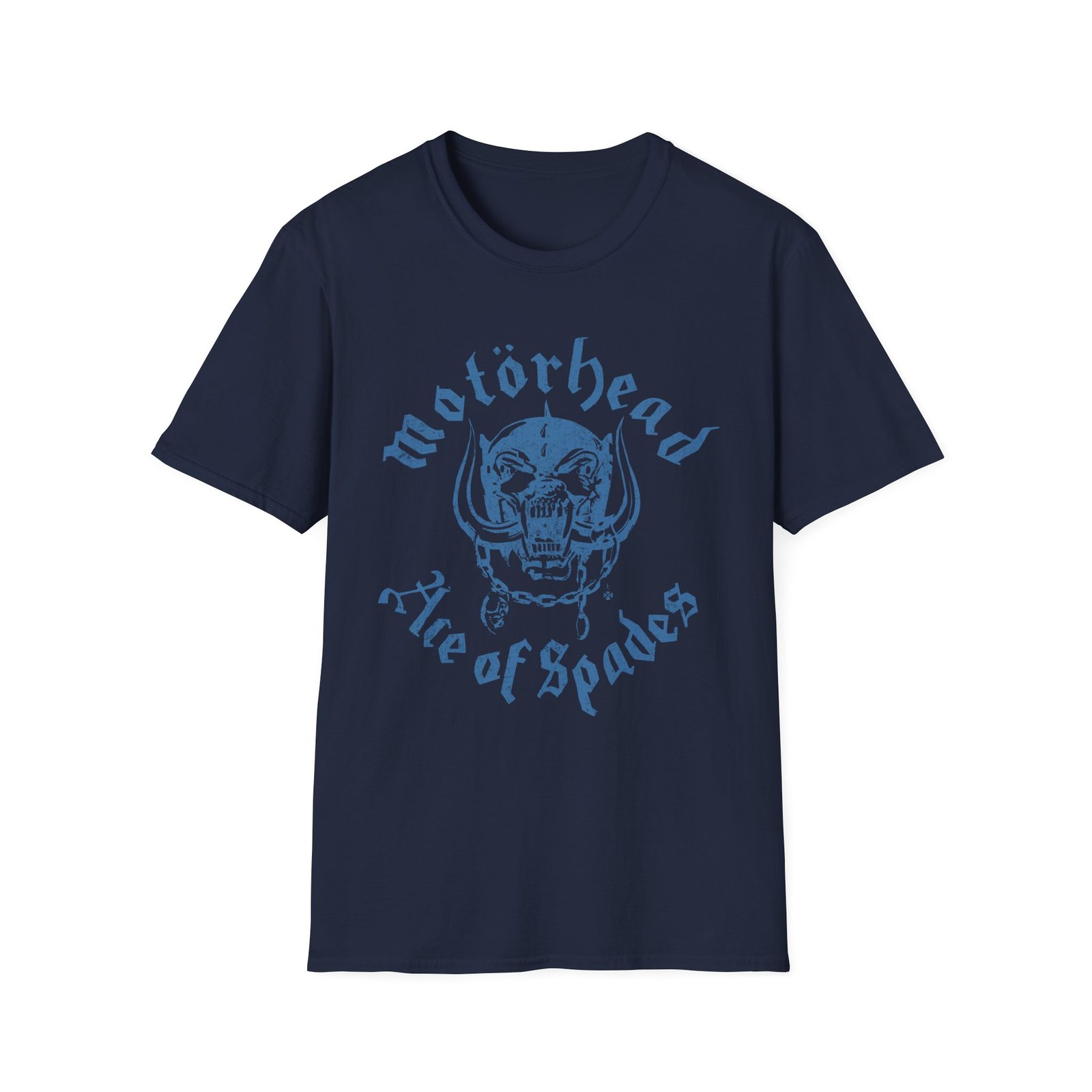 Motorhead Ace of Spades Lyric Unisex Softstyle T-Shirt