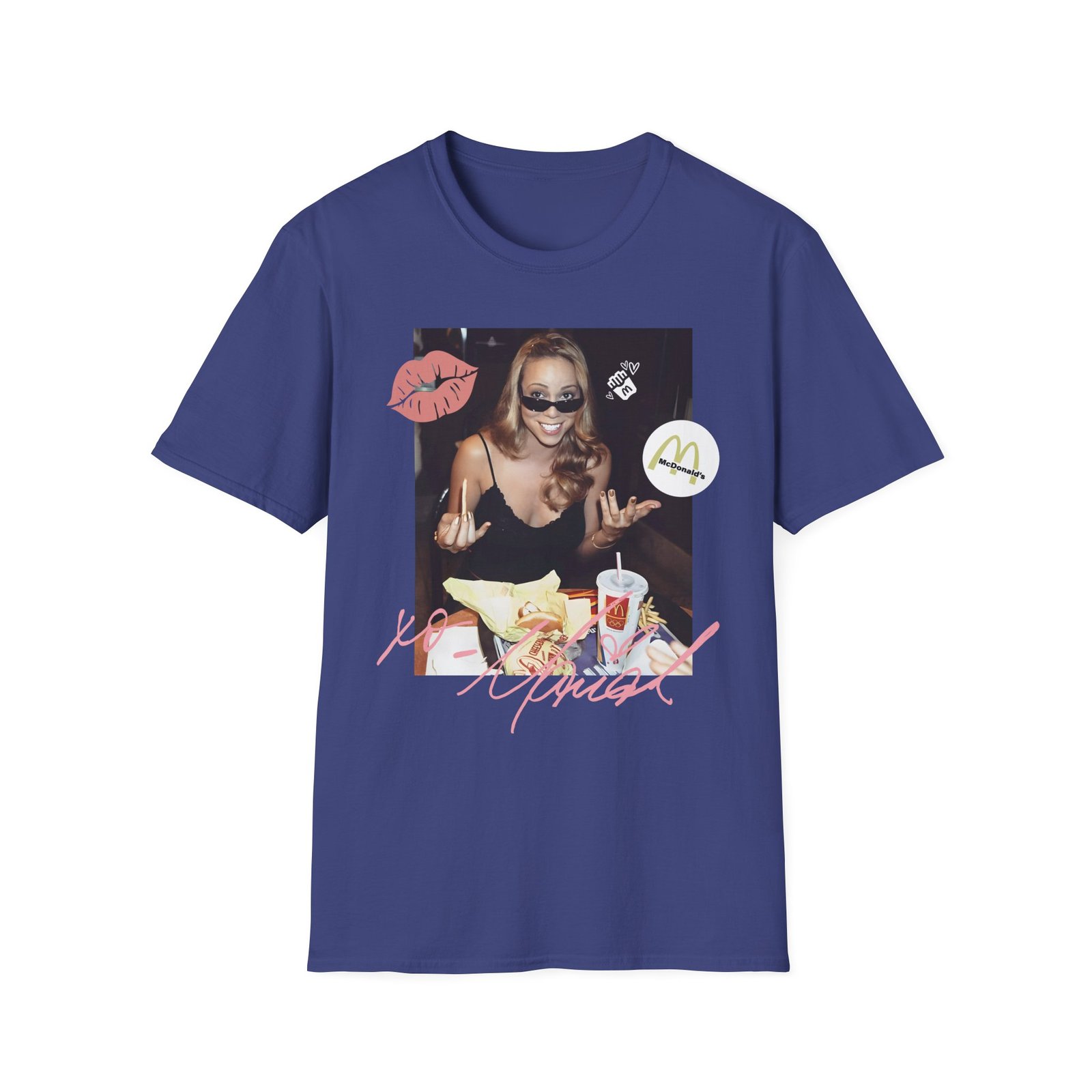 Mariah Carey Mcdonalds Unisex Softstyle T-Shirt