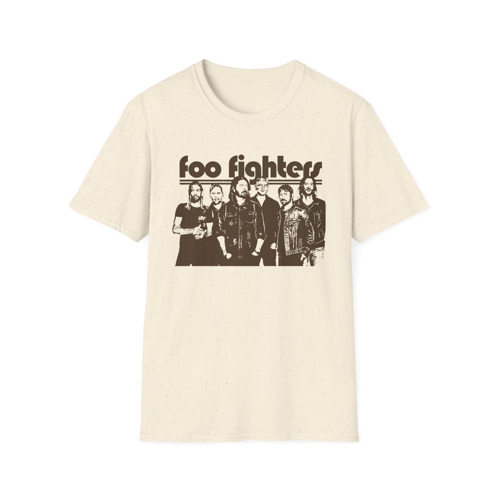 Foo Fighters Retro Vibes Unisex Softstyle T-Shirt