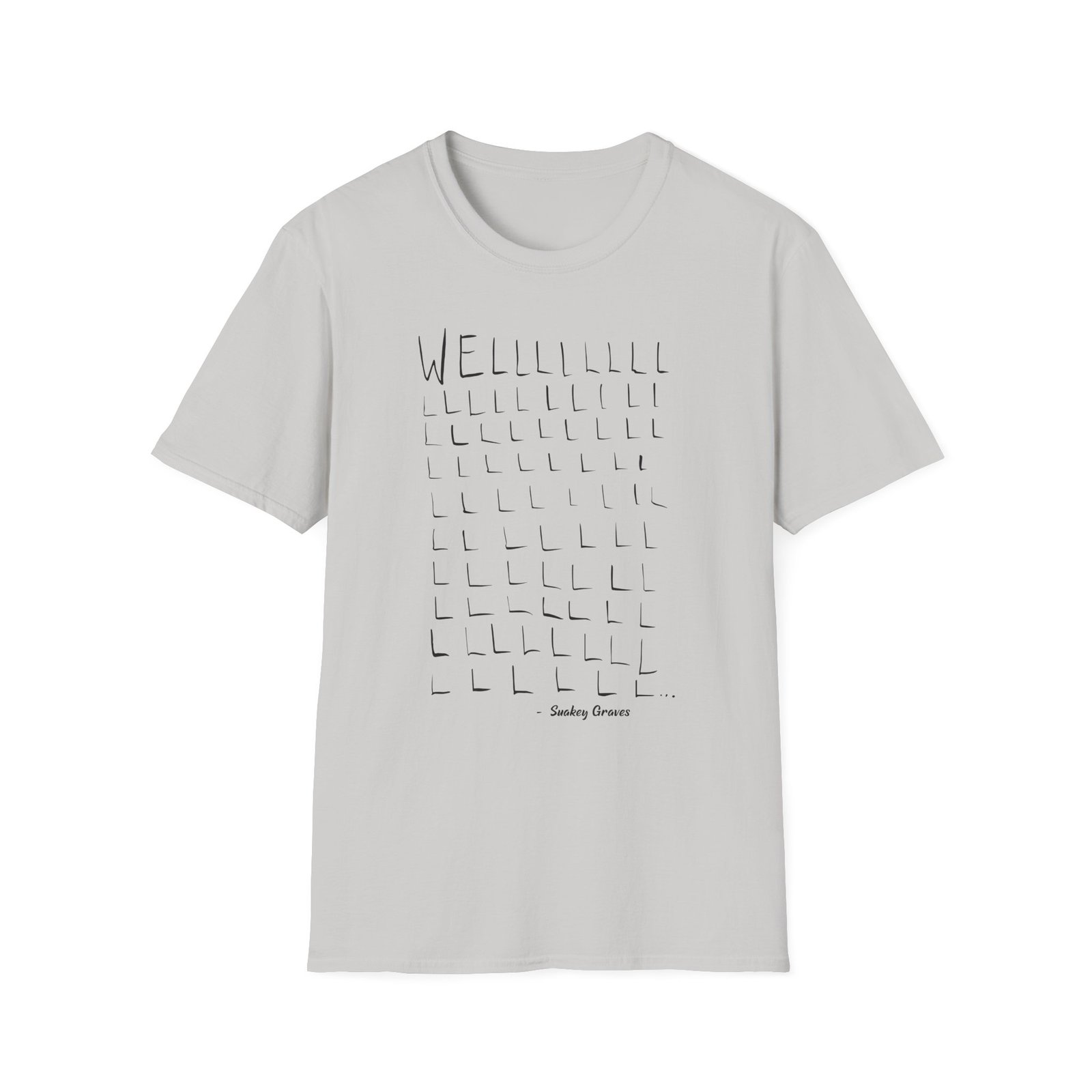 Shakey Graves WELLLL Unisex Softstyle T-Shirt