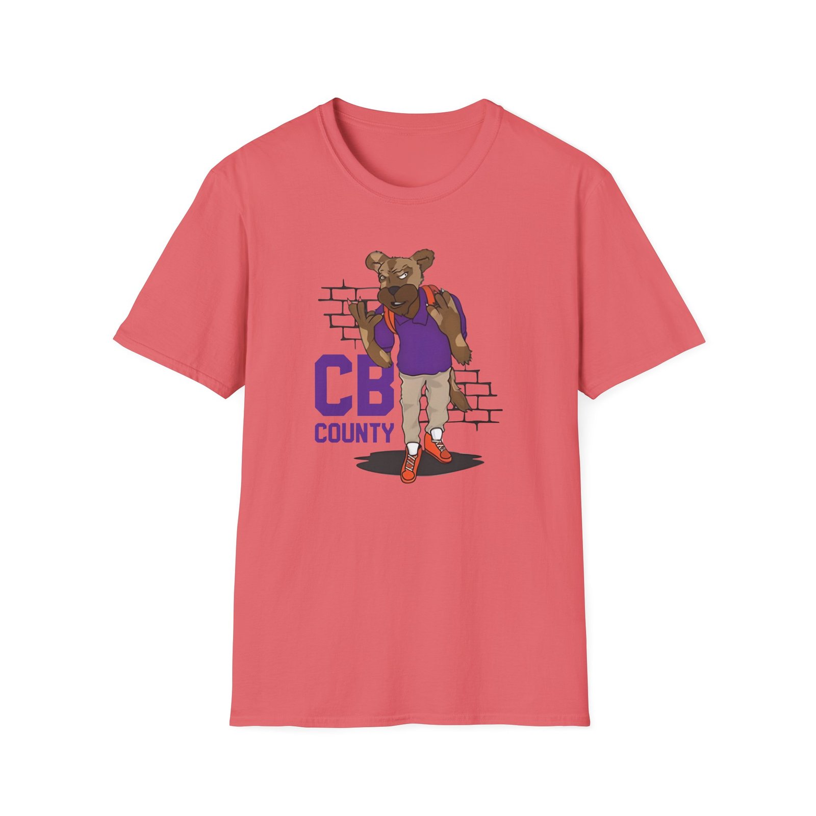 Lamar Jackson The Prodigy Cb County Unisex Softstyle T-Shirt