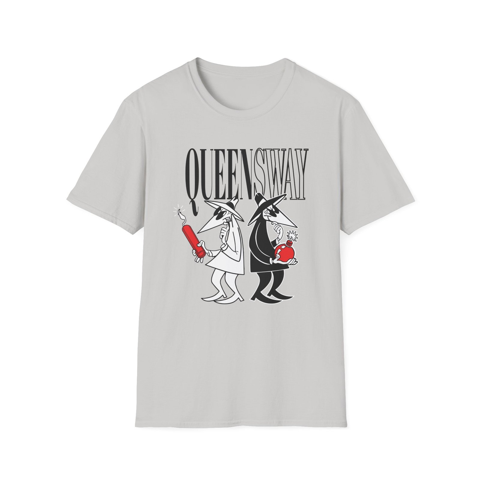 Queensway Spy Vs Spy Unisex Softstyle T-Shirt