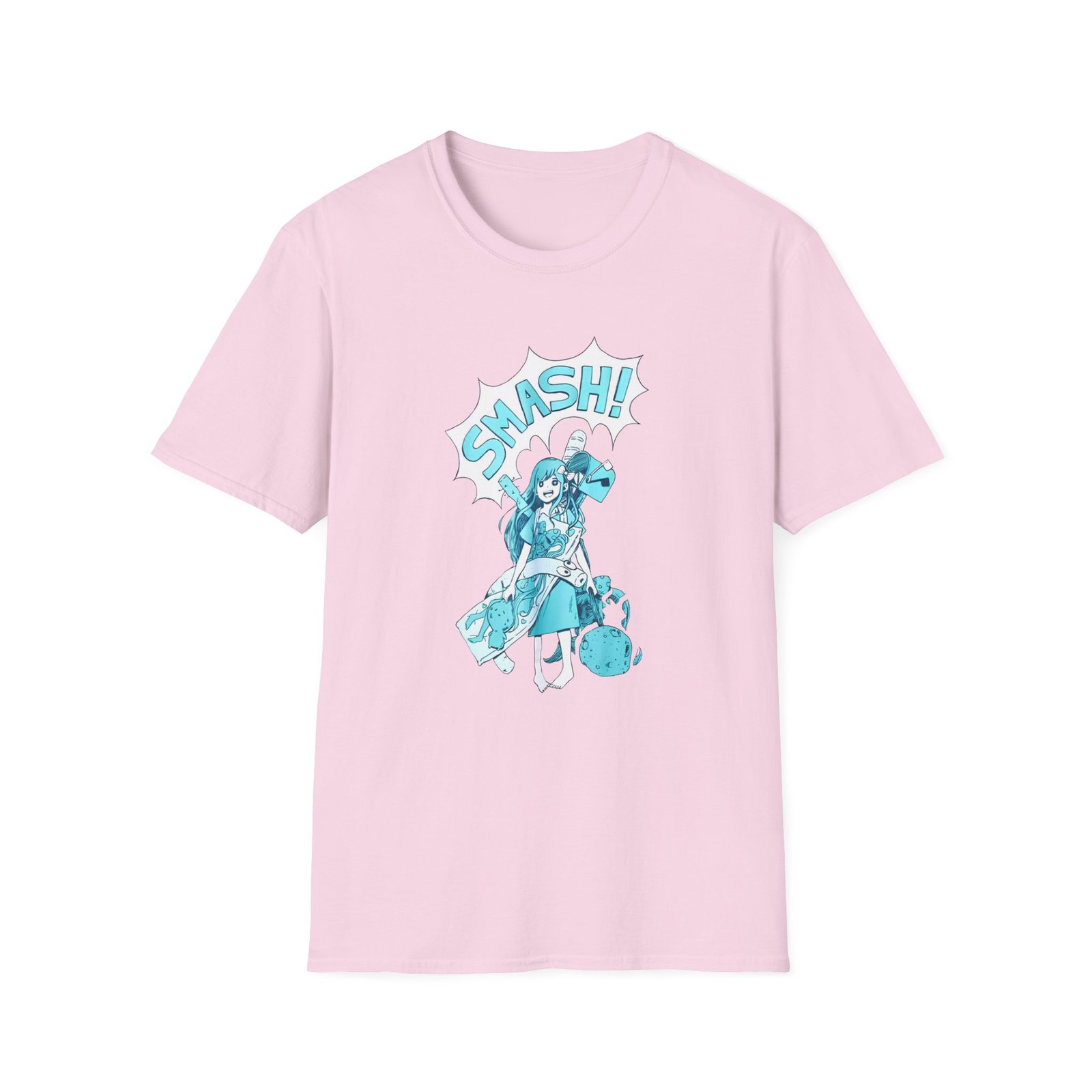 Omori Aubrey Smash! Unisex Softstyle T-Shirt