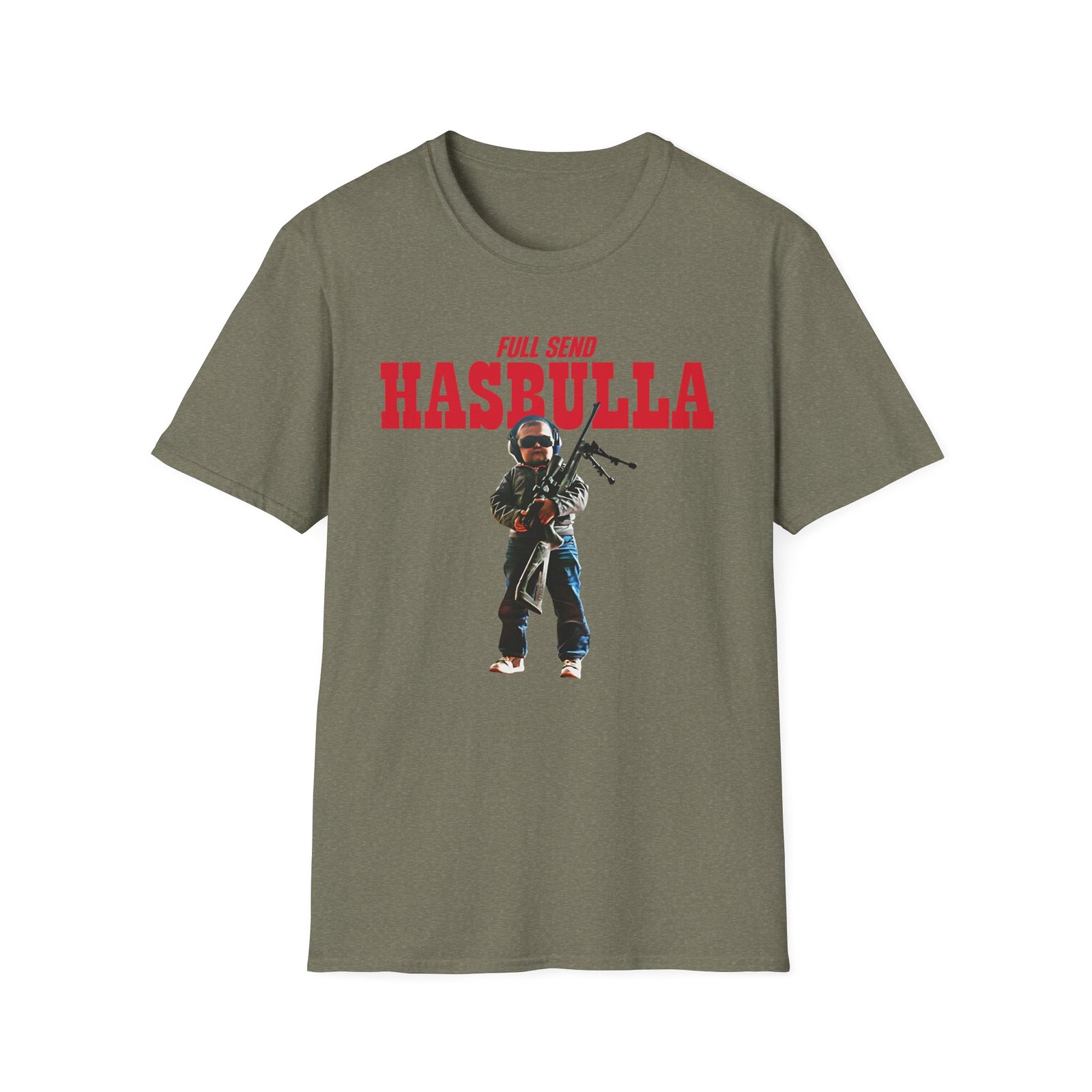 Full Send Hasbulla Sniper Unisex Softstyle T-Shirt