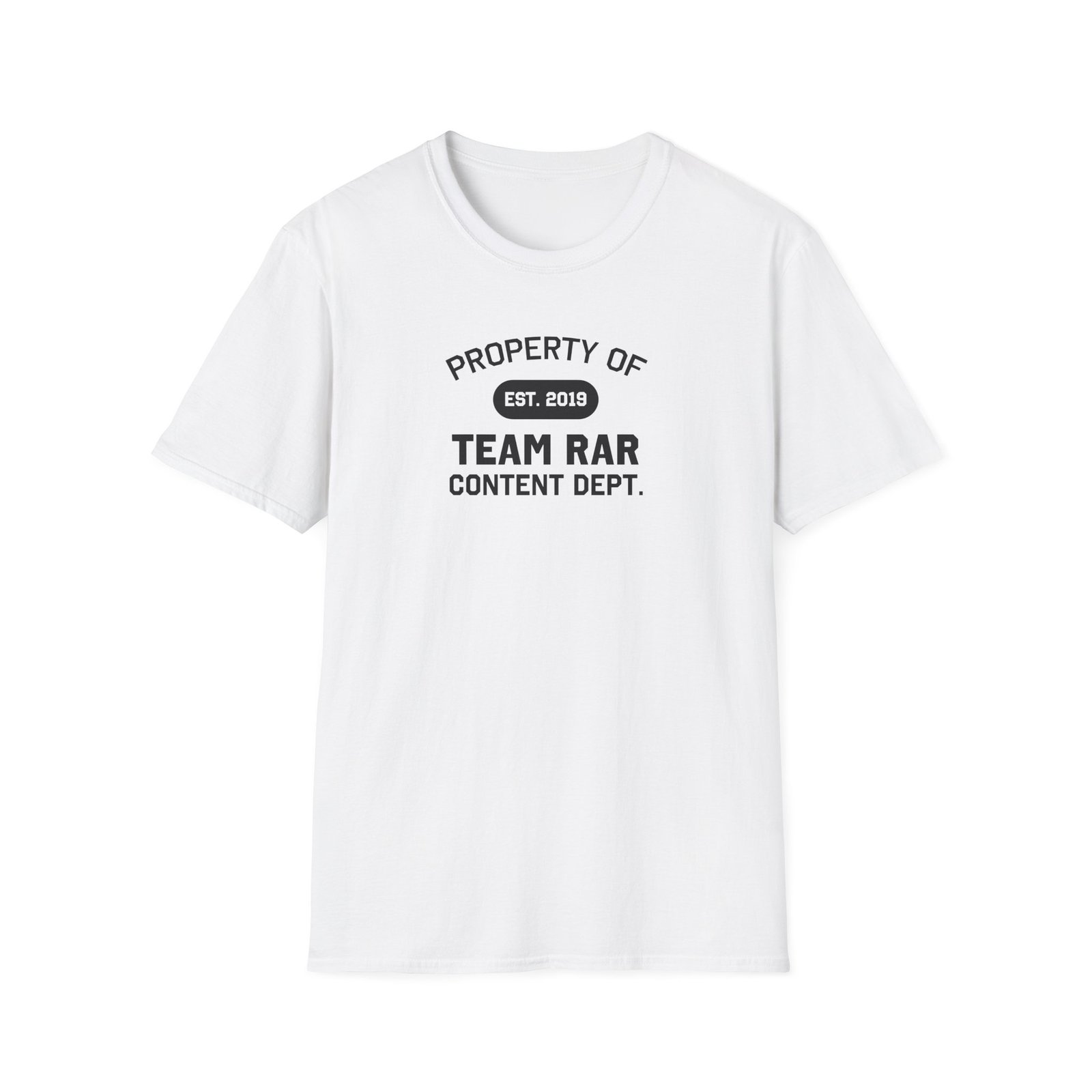 Team Rar Content Dept Unisex Softstyle T-Shirt
