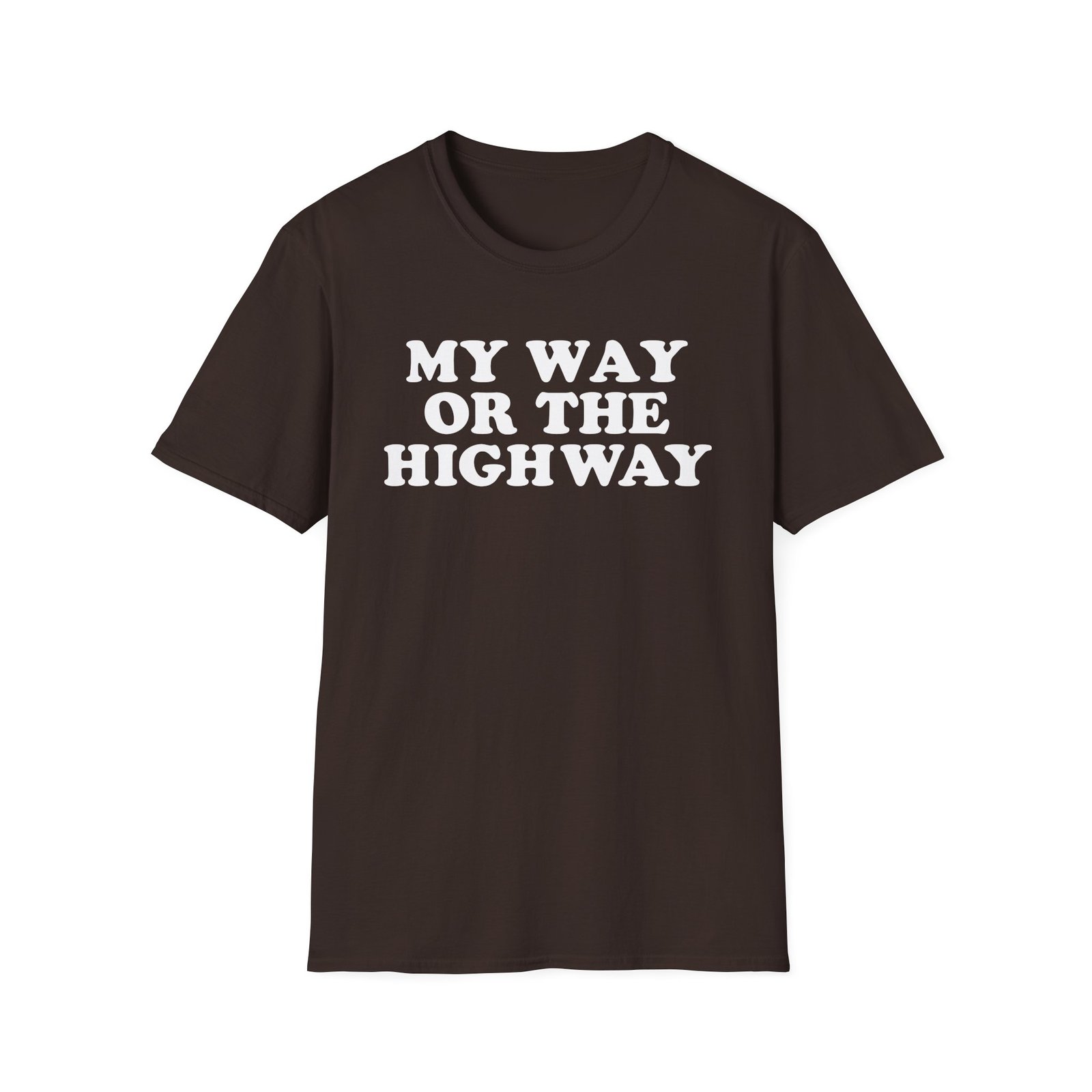 Pretenders My Way or the Highway Unisex Softstyle T-Shirt