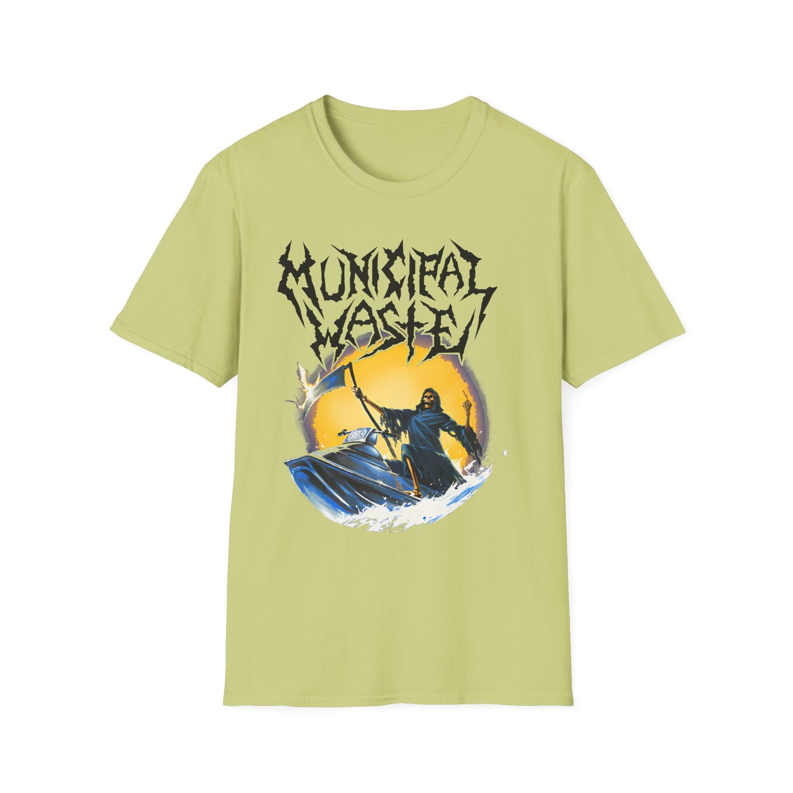 Municipal Waste Jet Ski Death Unisex Softstyle T-Shirt
