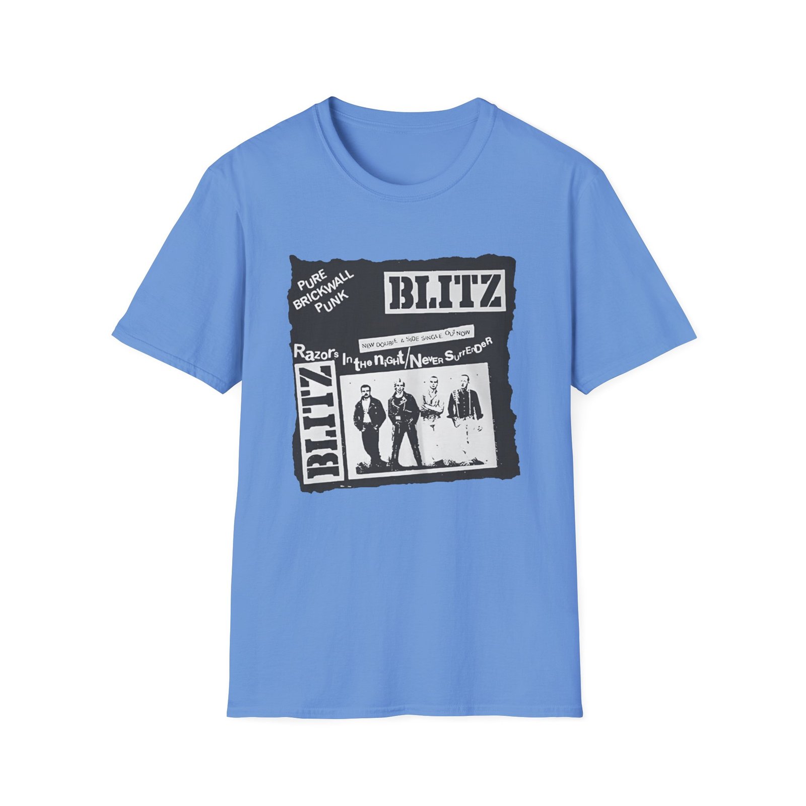 Blitz Pure Brick Wall Unisex Softstyle T-Shirt
