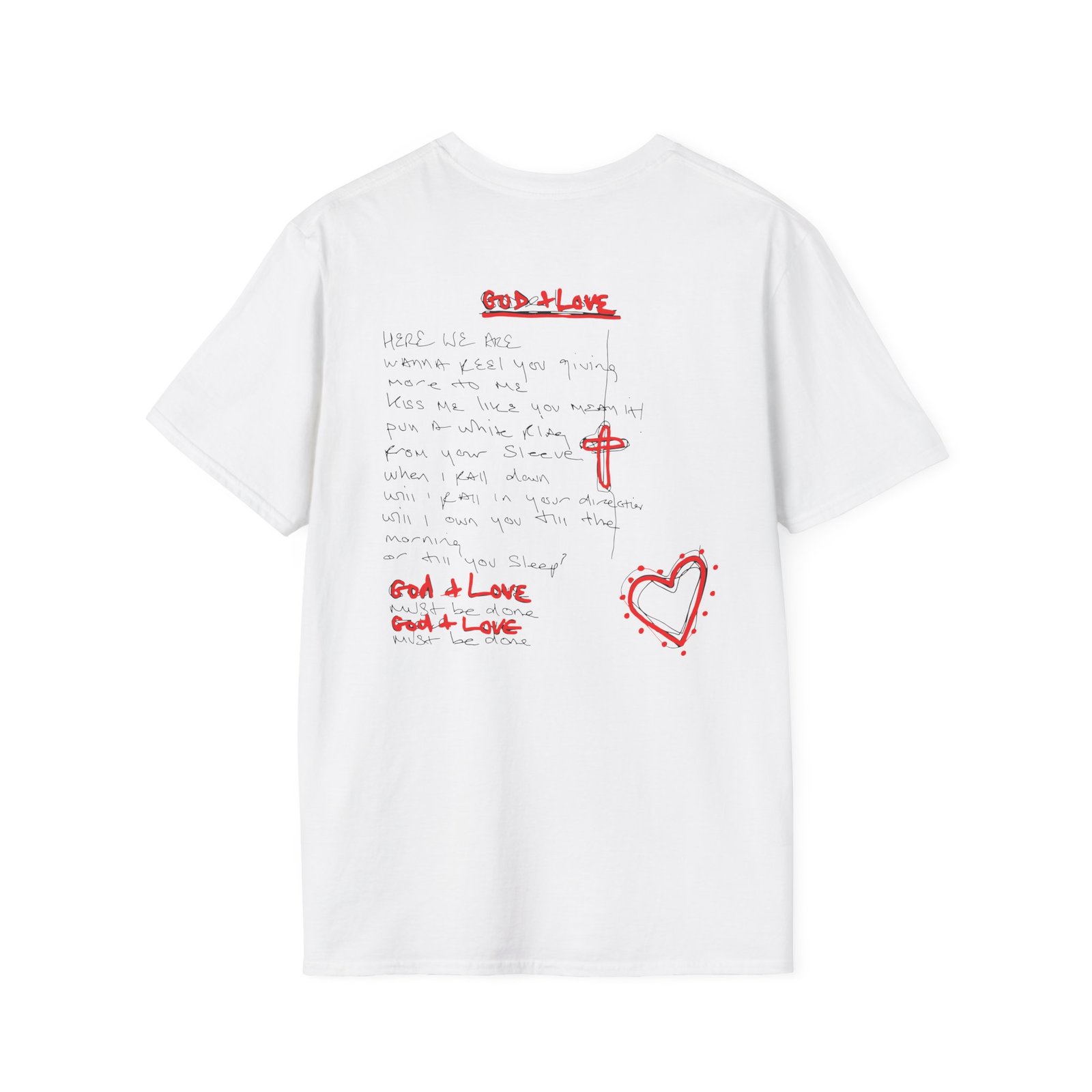 Boy George God & Love Unisex Softstyle T-Shirt