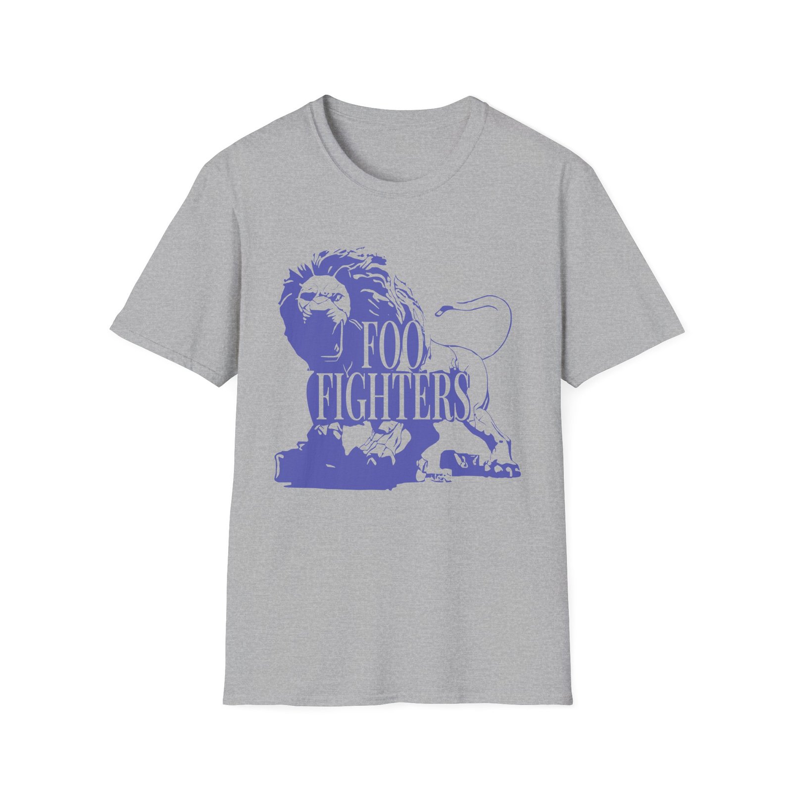Foo Fighters Ff Lion Unisex Softstyle T-Shirt