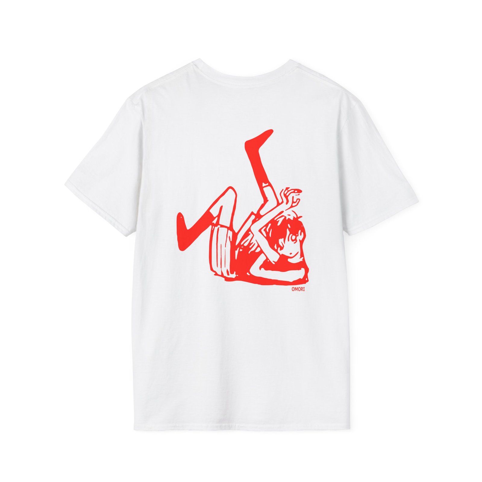 Omori Red Knife Unisex Softstyle T-Shirt