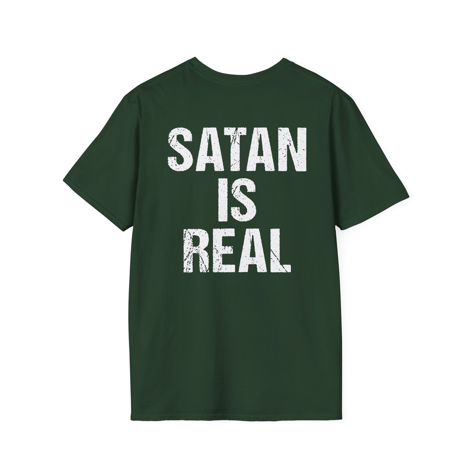 Kreator Satan is Real Unisex Softstyle T-Shirt