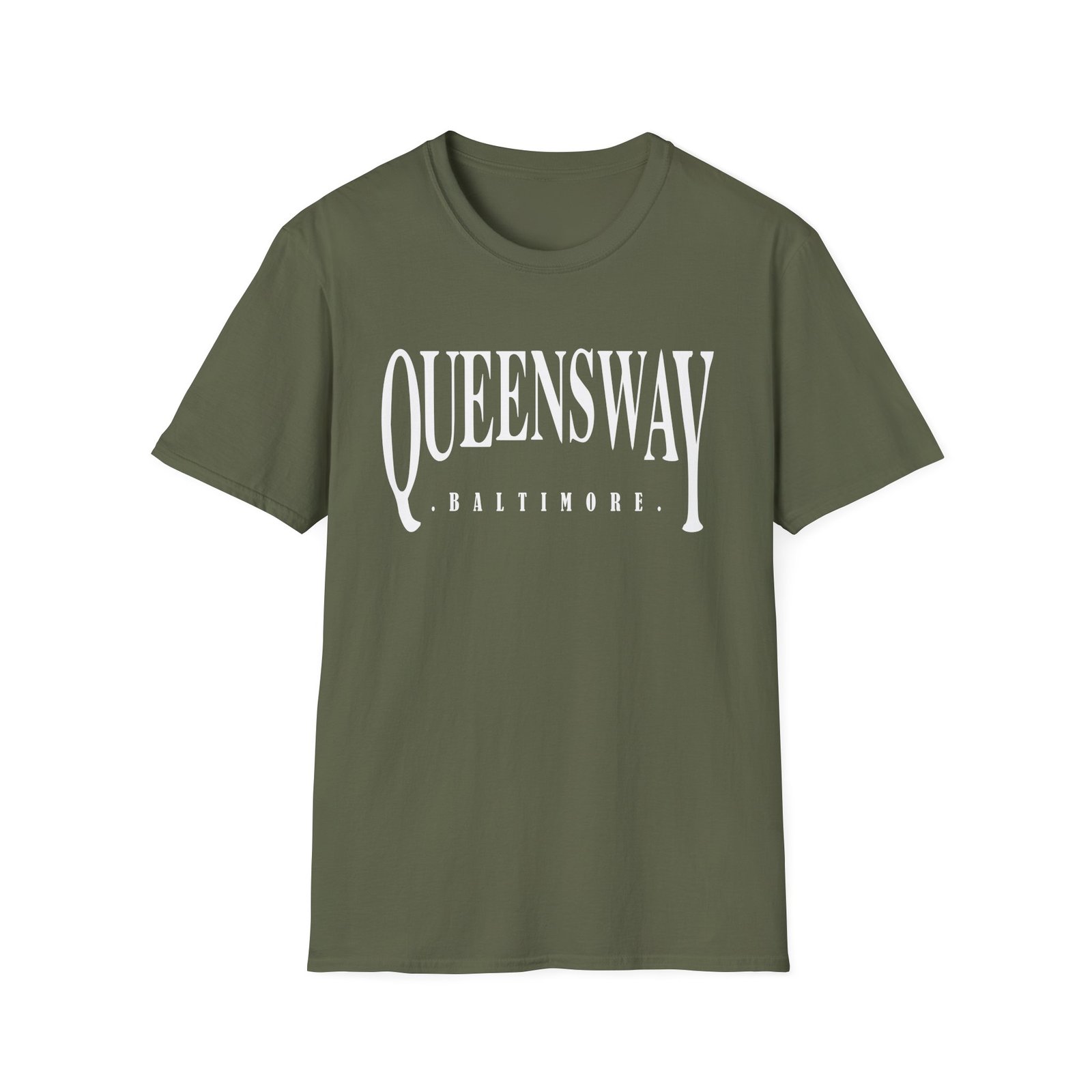Queensway Arch Logo Unisex Softstyle T-Shirt