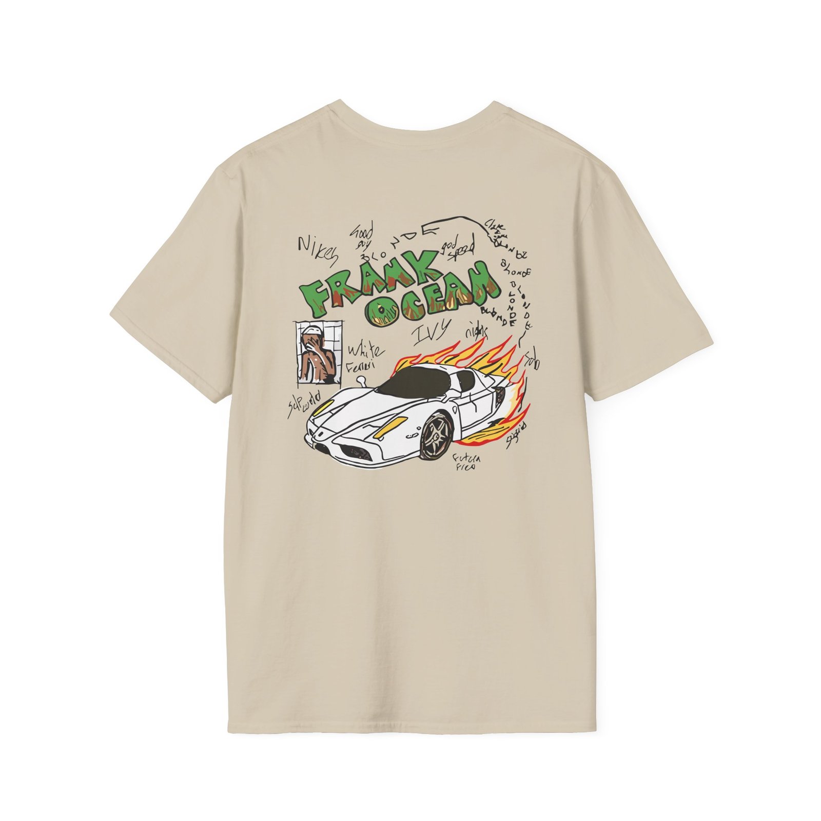 Frank Ocean Blond Art Unisex Softstyle T-Shirt