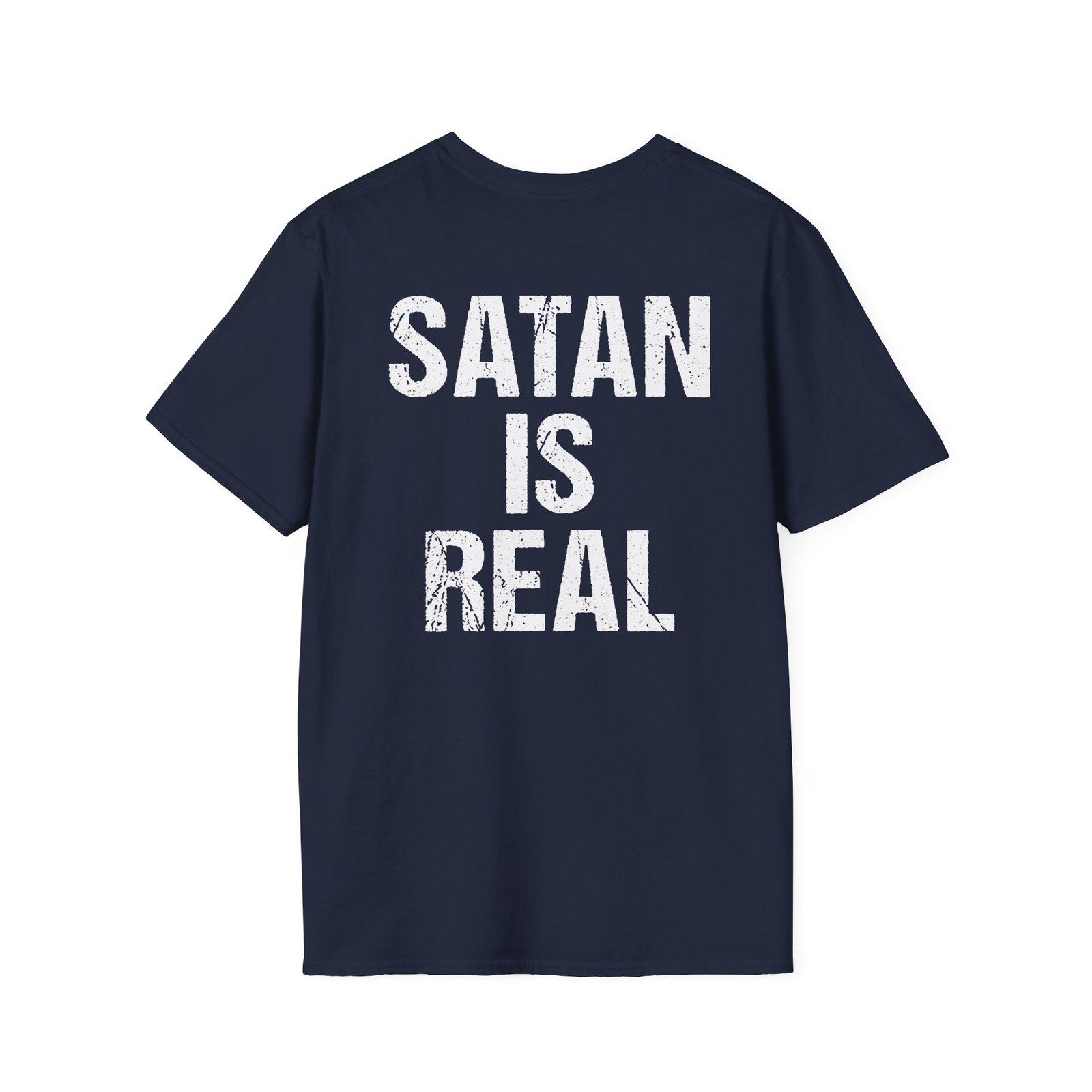 Kreator Satan is Real Unisex Softstyle T-Shirt