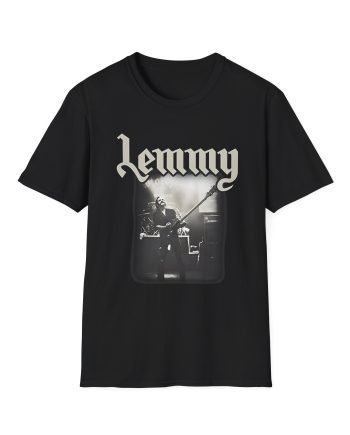 Motorhead Lemmy Lived to Win Unisex Softstyle T-Shirt