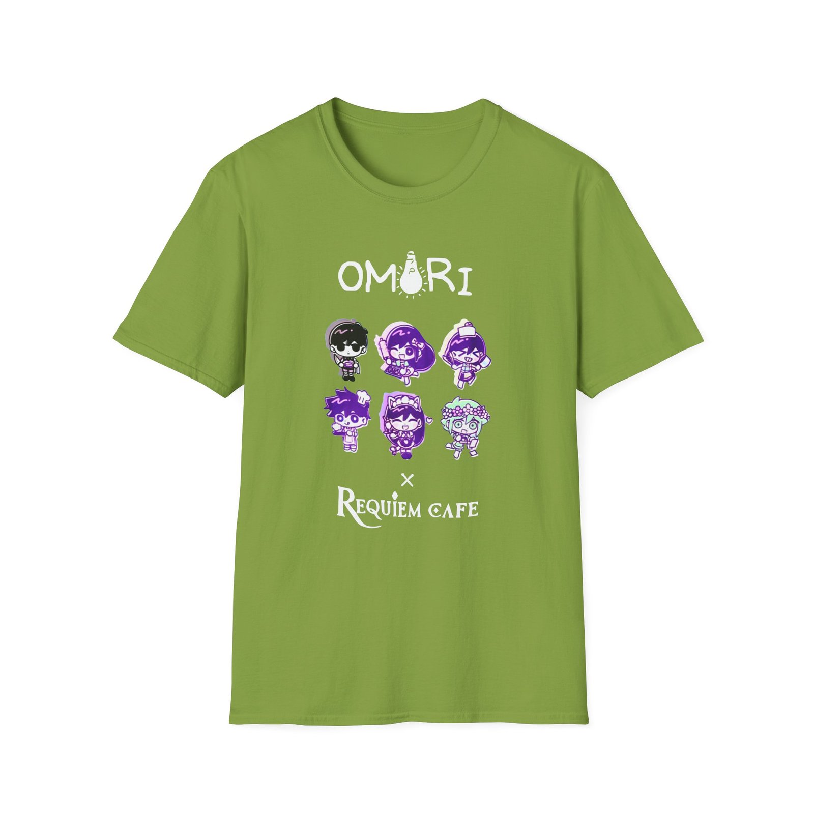 Omori x Requiem Cafe Unisex Softstyle T-Shirt