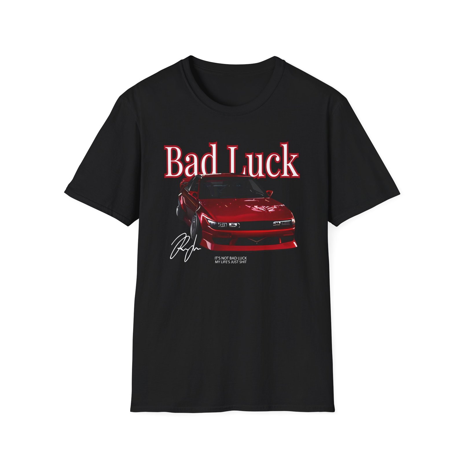 Illiminate Badluck Unisex Softstyle T-Shirt
