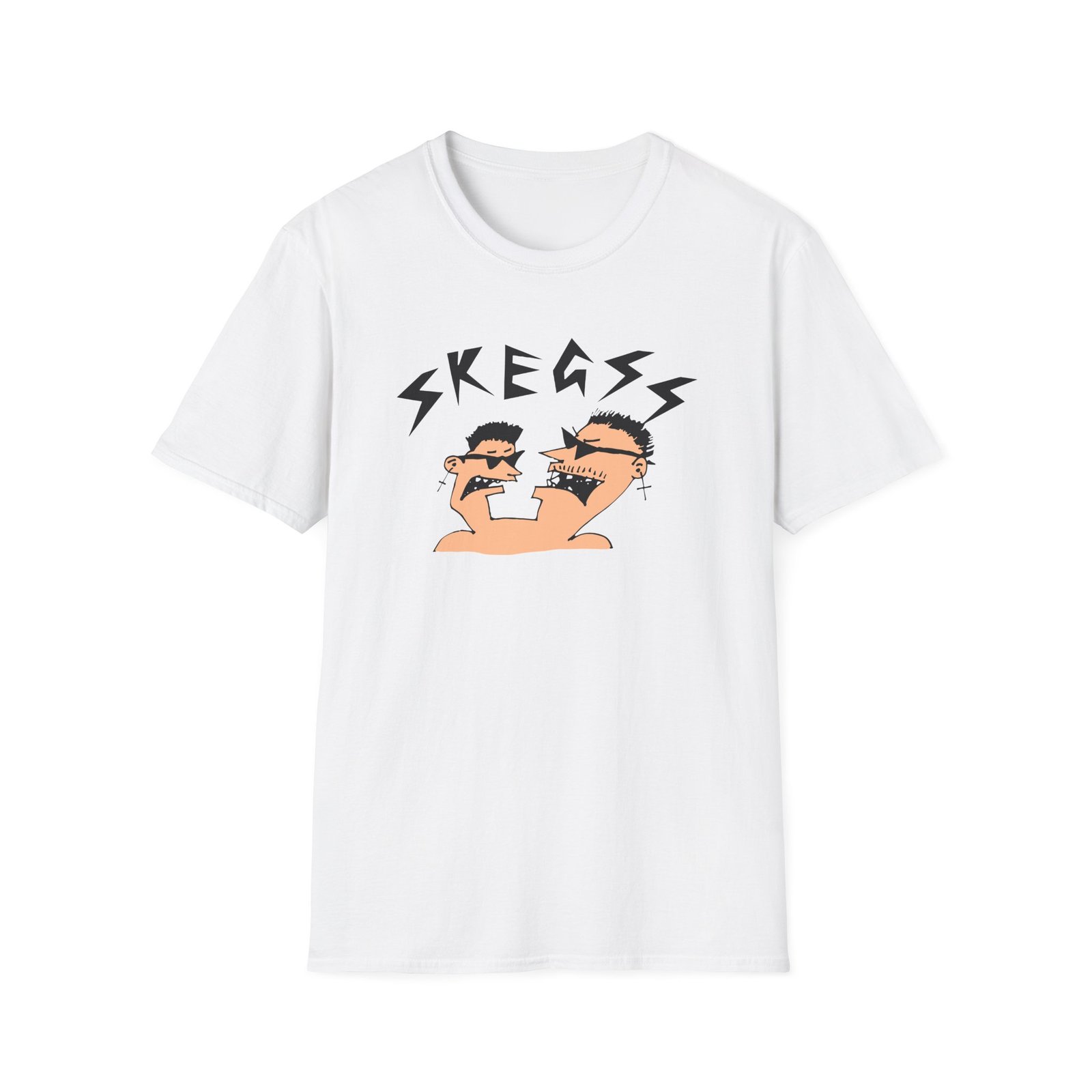 Skegss Two Heads Unisex Softstyle T-Shirt