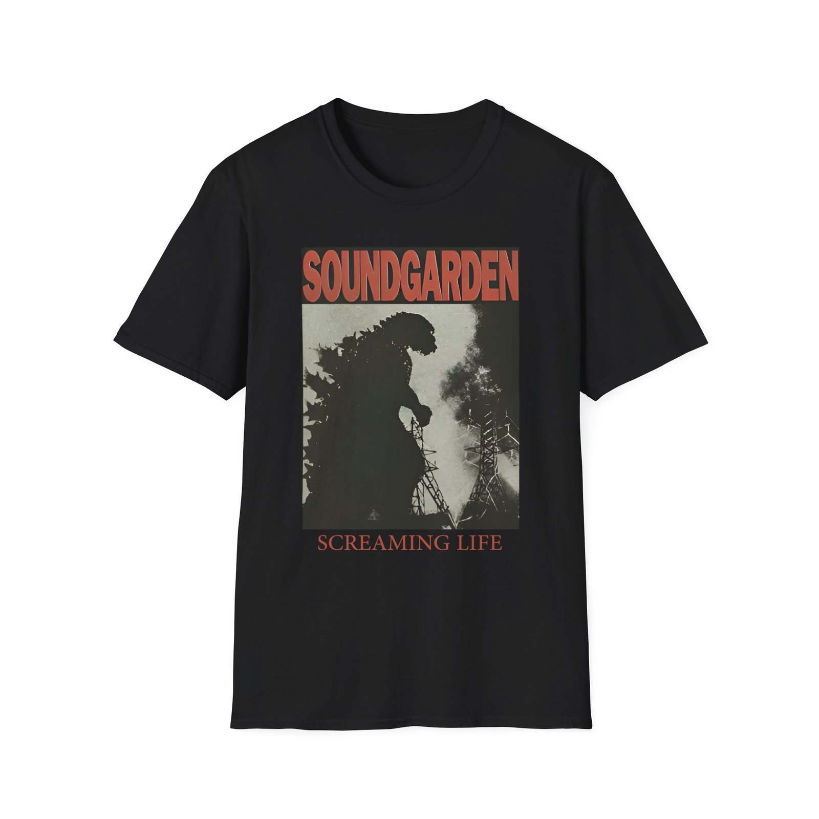 Soundgarden Screaming Life Unisex Softstyle T-Shirt