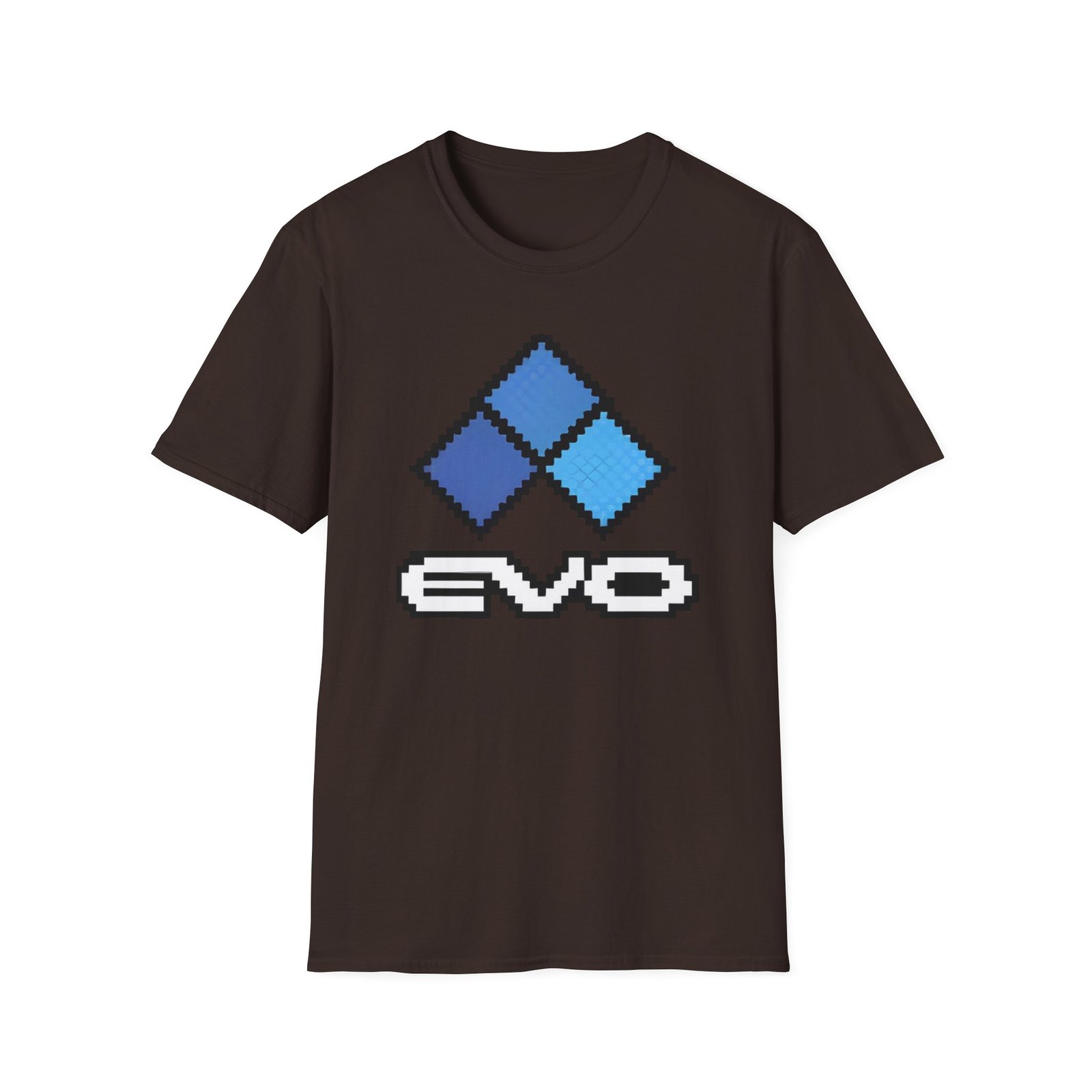 Evo 8 Bit Logo Returns Unisex Softstyle T-Shirt